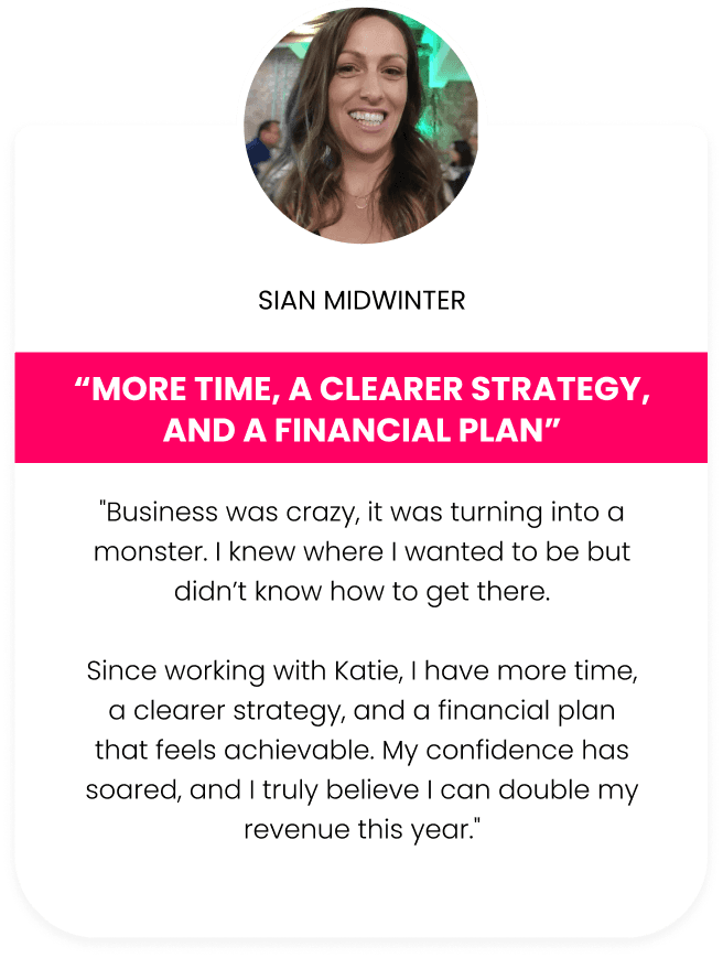 Sian Midwinter on working with Katie Bell